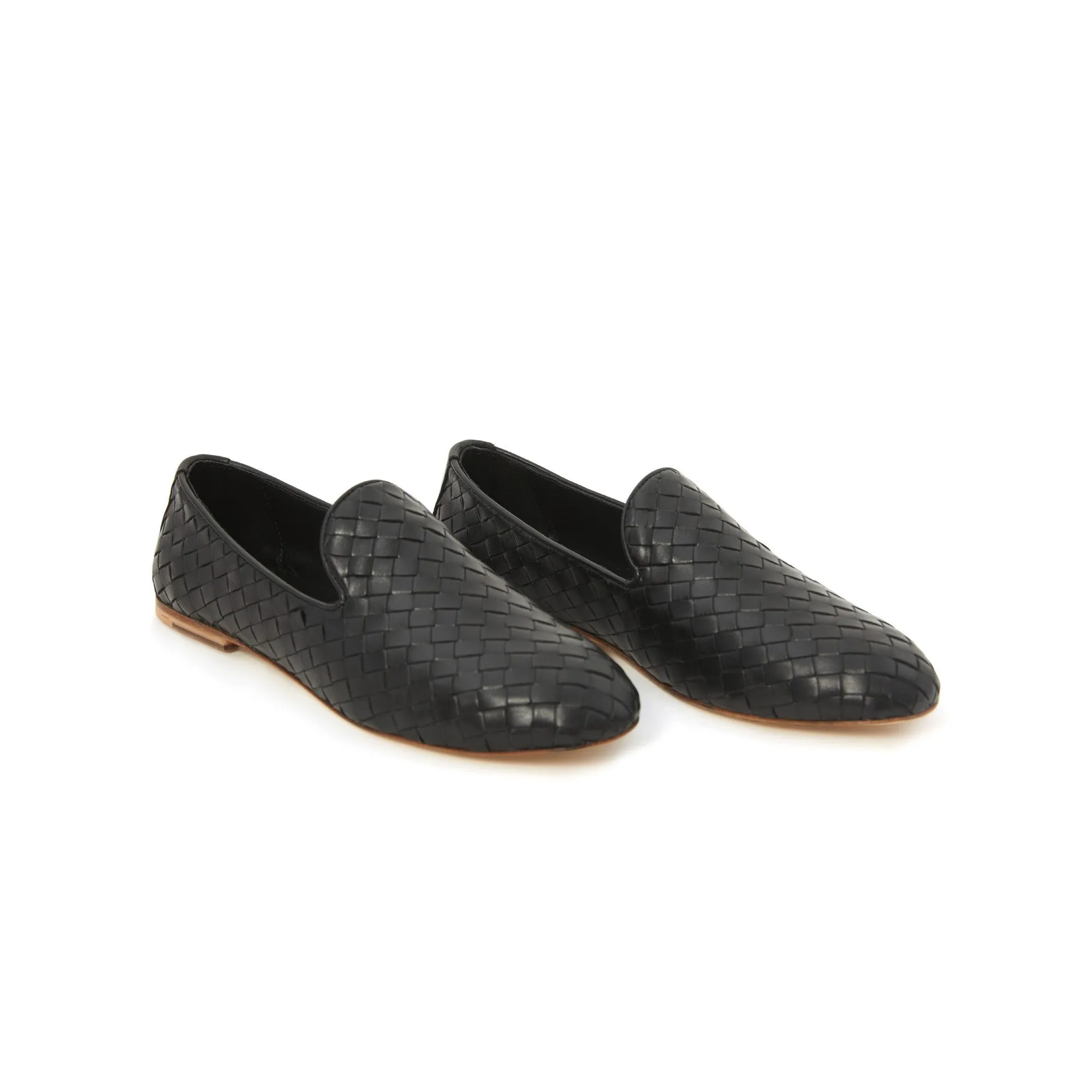 Women's Calf Leather Handmade Flats W3006