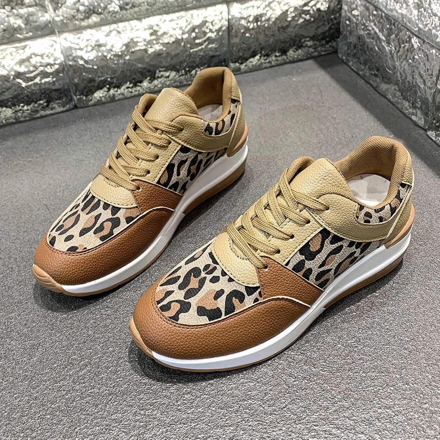 Women's Casual Breathable Mesh Sneakers Breathable Zero Drop Adjustable Barefoot Shoes Sparkly Shoe for Women