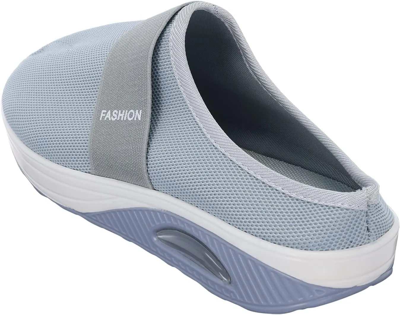 Women's Casual Slip on Half Shoes Breathable Womens Tennis Shoes Mesh Ladies Shoes Casual Black Sneakers Slip On Tennis Shoe Loafers Dress Shoe