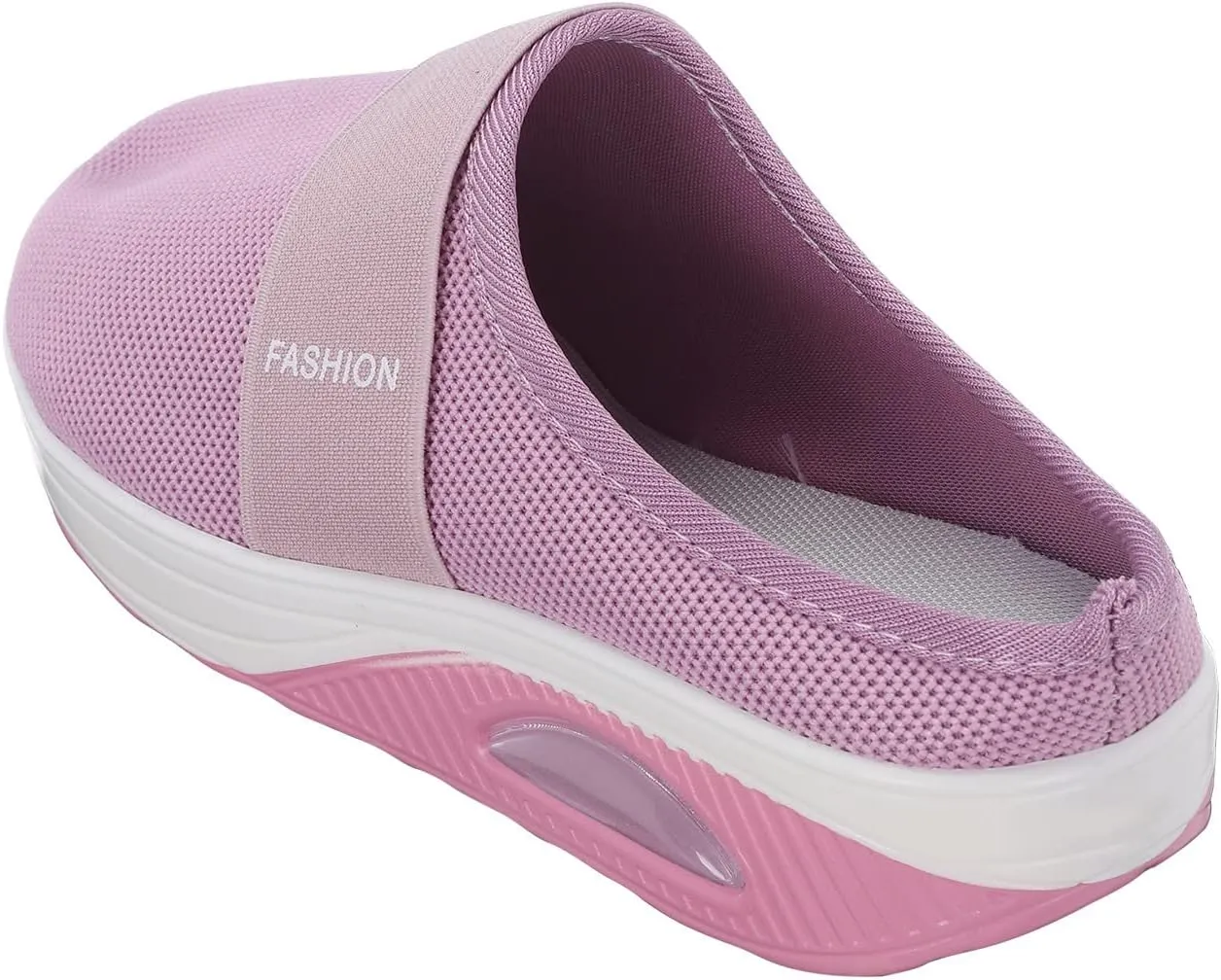 Women's Casual Slip on Half Shoes Breathable Womens Tennis Shoes Mesh Ladies Shoes Casual Black Sneakers Slip On Tennis Shoe Loafers Dress Shoe