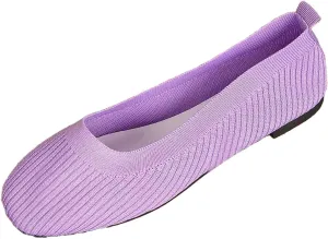 Women's Casual Slip On Loafers Breathable Comfortable Flat Shoes for Daily Wear with Jeans Shorts Pants Spring