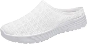 Women's Casual Slip On Loafers Comfortable Mid Heel Shoes for Spring Summer Everyday Wear with Non Slip Sole