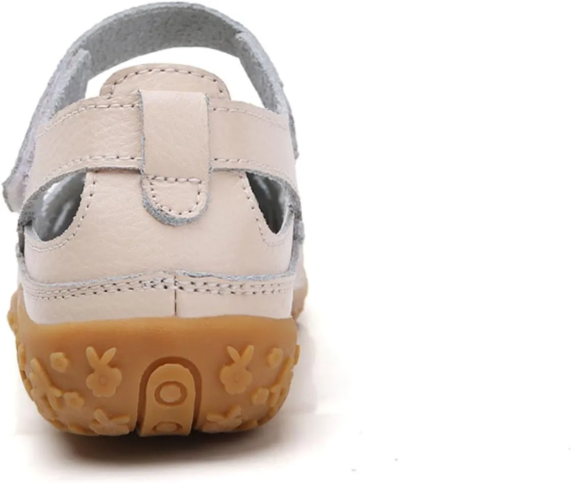 Women's Casual Slip On Shoes Comfortable Flat Sole Hook Loop Fastening Versatile Spring Summer Footwear for Work