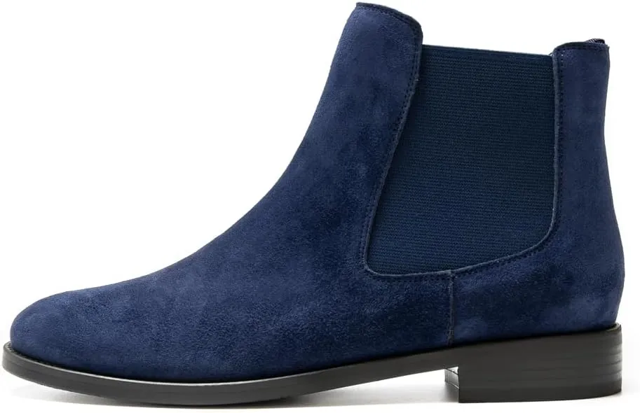 Women's Casual Suede Chelsea Boots