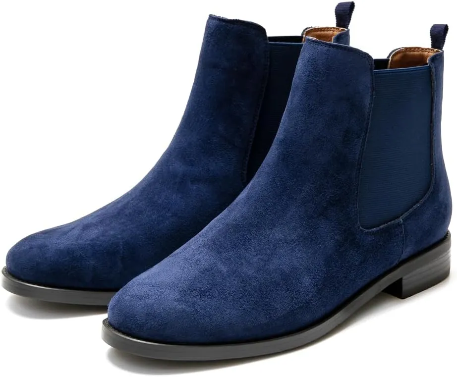 Women's Casual Suede Chelsea Boots