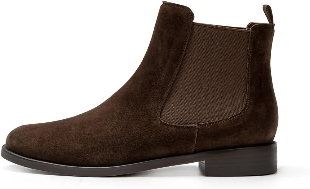 Women's Casual Suede Chelsea Boots