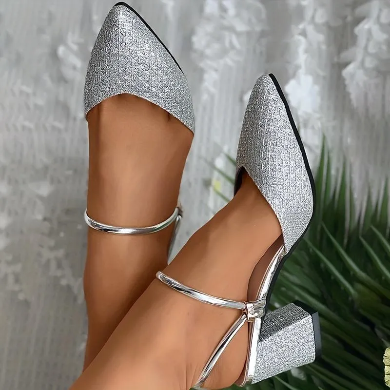 Women's Chunky Heeled Sandals