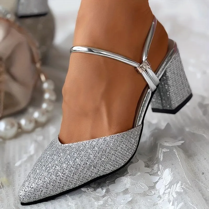 Women's Chunky Heeled Sandals