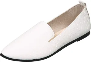 Women's Dress Flat Ballet Pointed Toe Knit Ballet Low Wedge Women Casual Shoes Ballerina Flats for Work Womens Single Shoe