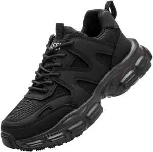 Women's Fashion Sneaker Non Slip Work Wide Comfortable Slip Resistant Work Shoes Casual Work Shoes for Men Suede Loafers Women Shoes Basketball Sneakers for Men