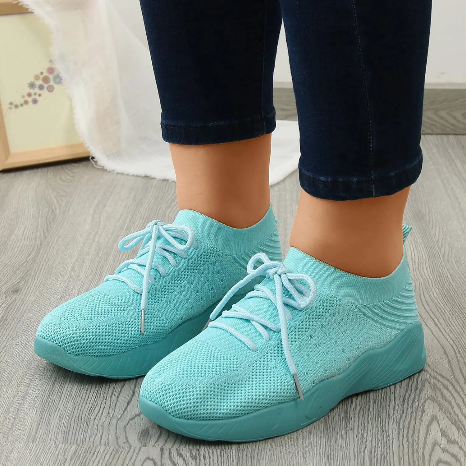 Women's Fashion Sneaker Non Slip Work Wide Comfortable Slip Resistant Work Shoes Running Shoes for Women Black Women Loafers Shoes for Work Men Shoes Sneakers