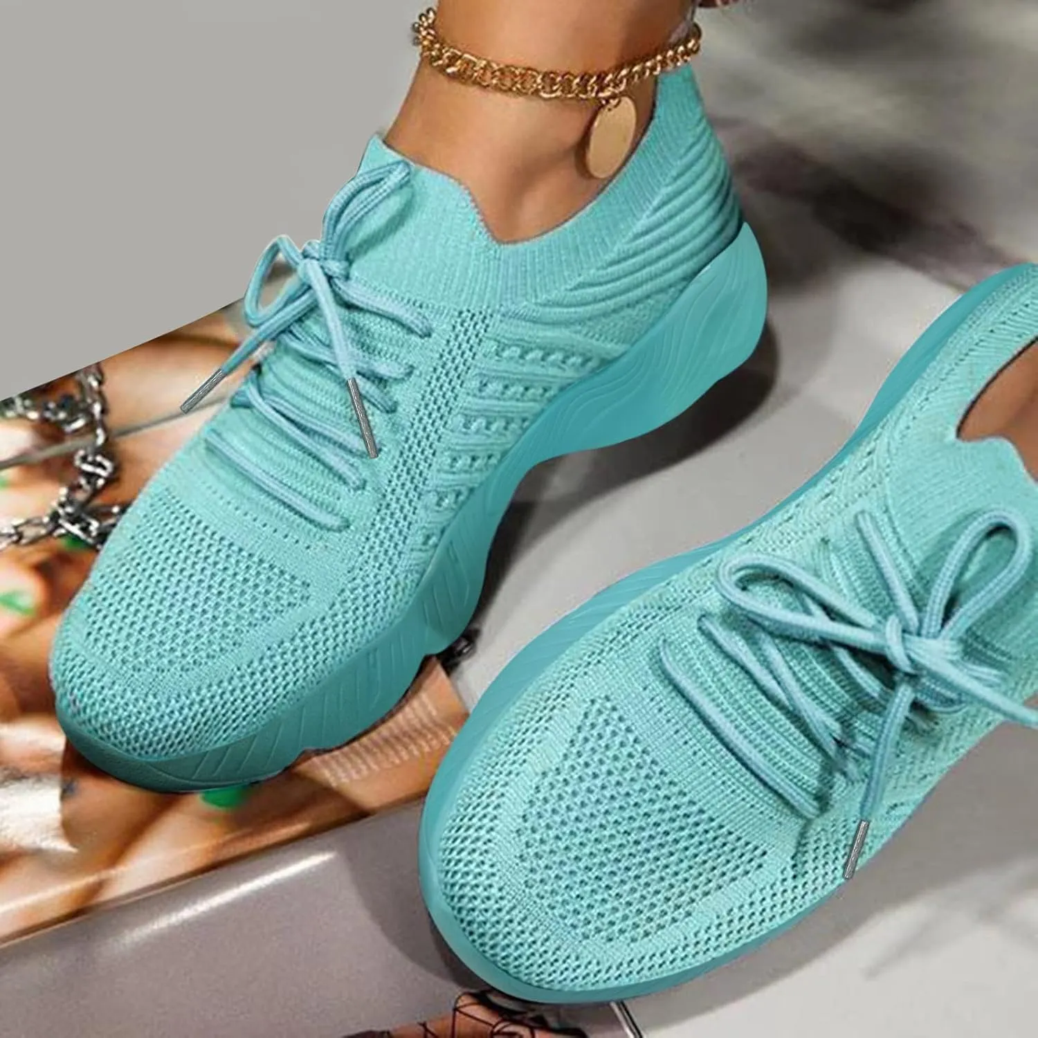 Women's Fashion Sneaker Non Slip Work Wide Comfortable Slip Resistant Work Shoes Running Shoes for Women Black Women Loafers Shoes for Work Men Shoes Sneakers