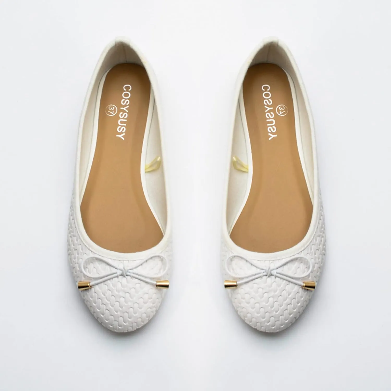 Women's Flats Shoes Ballet Flats Women's Flats Slip-On Soft Memory Foam Insole Low Wedge Comfort Soft