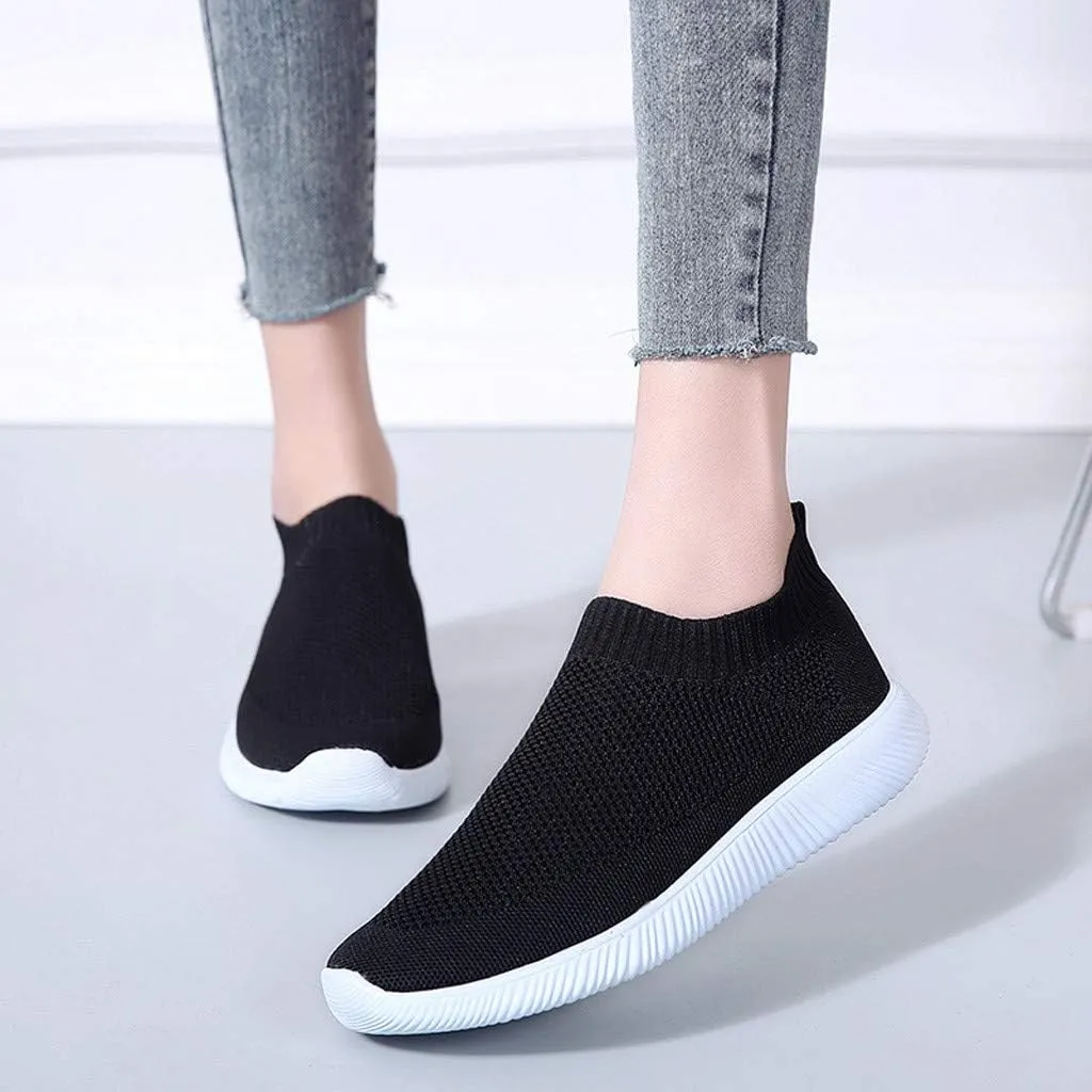 Women's Lightweight Slip On Walking Running Shoes Mens Dress Shoes Winter Casual Shoes Slip On Women Shoes Sneakers Red Tennis Shoe Casual Loafers