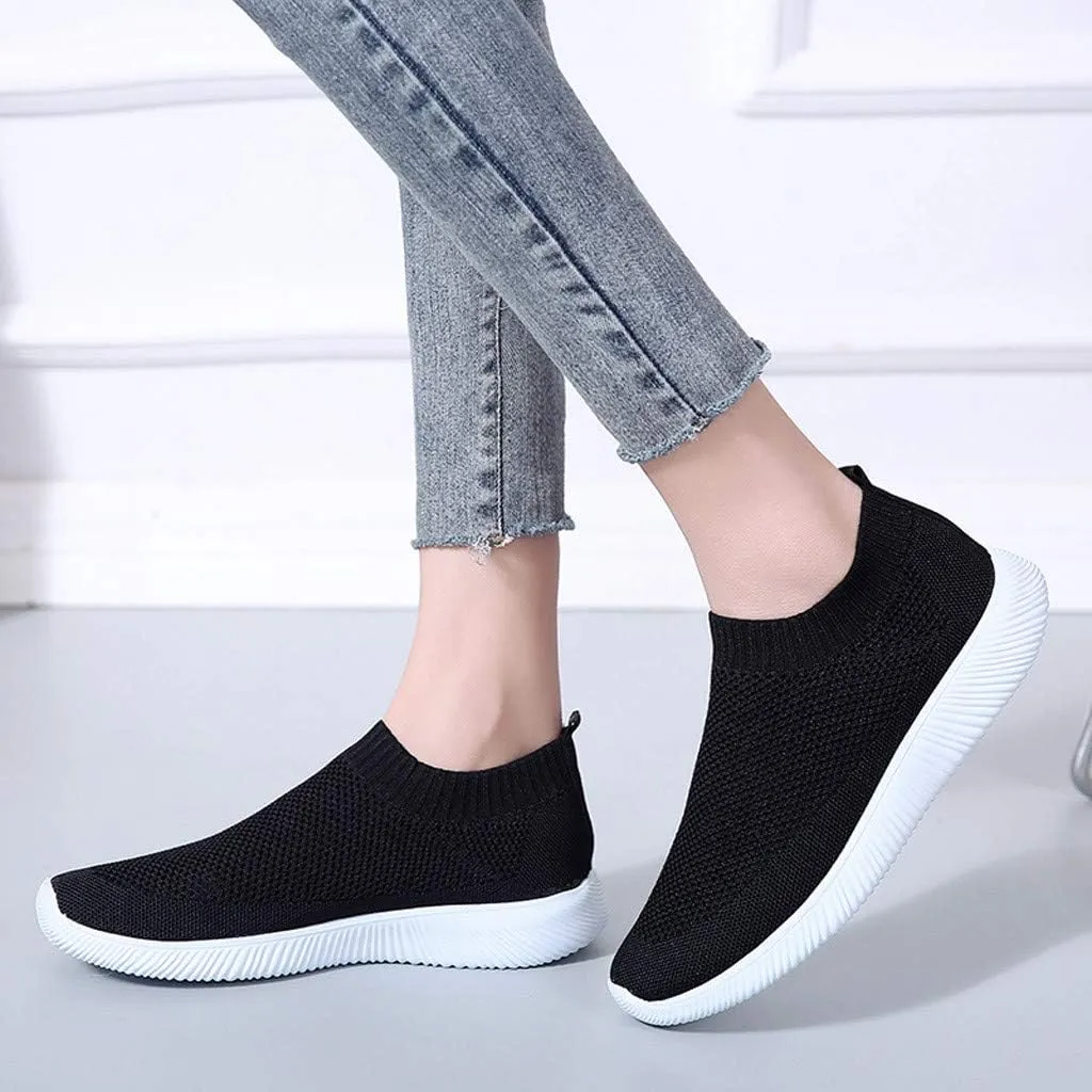Women's Lightweight Slip On Walking Running Shoes Mens Dress Shoes Winter Casual Shoes Slip On Women Shoes Sneakers Red Tennis Shoe Casual Loafers