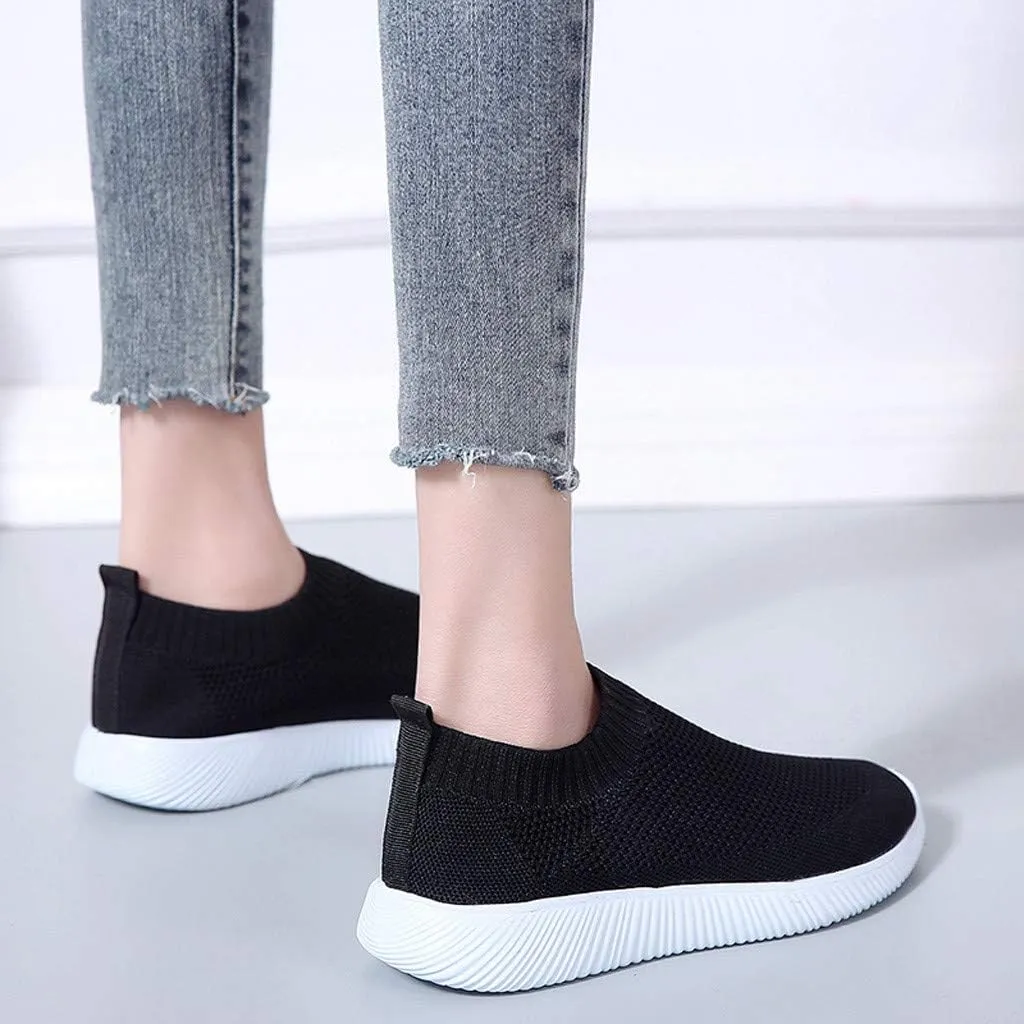 Women's Lightweight Slip On Walking Running Shoes Mens Dress Shoes Winter Casual Shoes Slip On Women Shoes Sneakers Red Tennis Shoe Casual Loafers