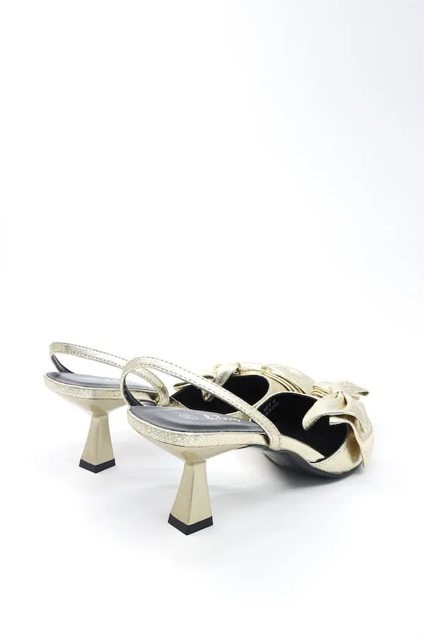 Women's Mid Pointed Toe Slingback Heels