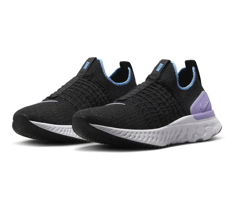 Women's Nike React Phantom Run Flyknit 2 'Black Lilac'