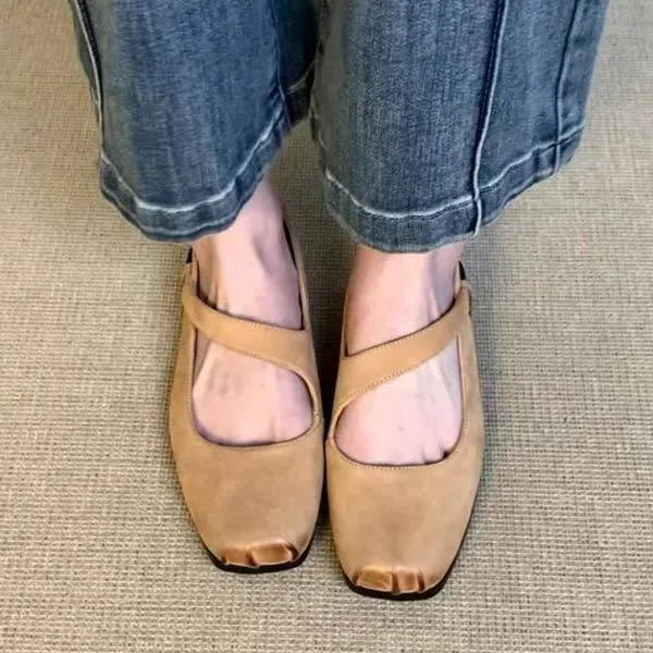 Women's One-Strap Ballet Flats 45051418C