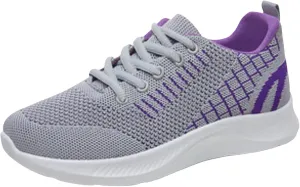 Womens Running Shoes Lightweight Walking Shoes Women's Breathable Soft Soled Comfortable Sneaker Booties for Women Flat