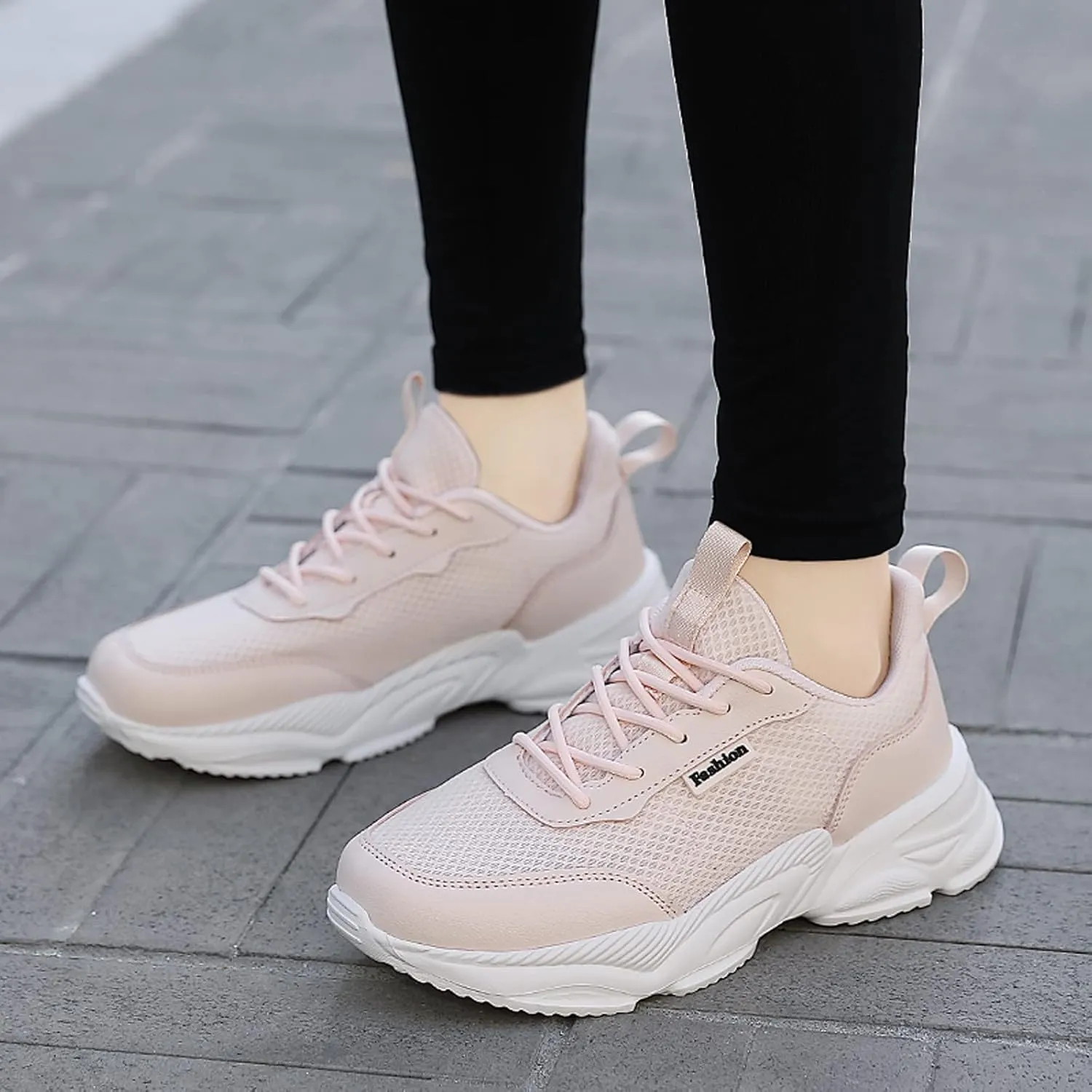 Women's Running Shoes Women Casual Sneakers Non Slip Running Outdoor Lightweight Breathable Workout Shoes