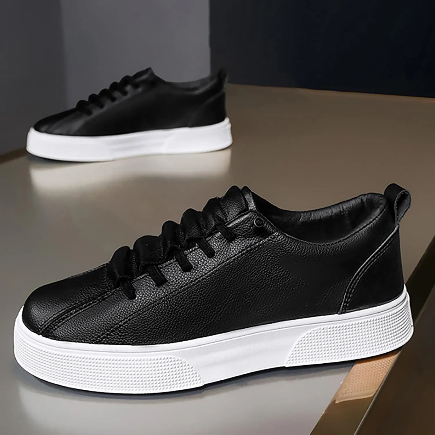 Womens Shoes Sneakers Mens Casual Dress Shoes Mules for Women Flats Slip on Non Slip Low Top Casual Loafers for Women Comfort Platform Sneakers
