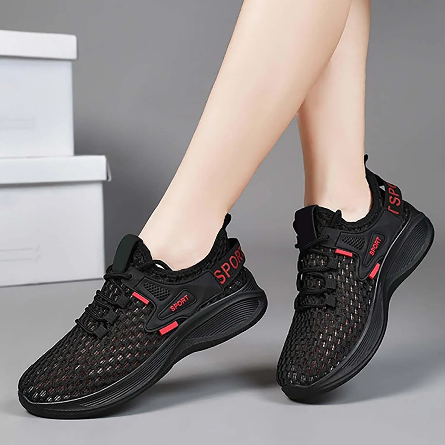 Women's Slip on Sneakers Shoes Woven Orthopedic Non Slip Work Shoes Women Slip On Women Shoes Casual White Platform Sneakers Red Tennis Shoe White Loafers