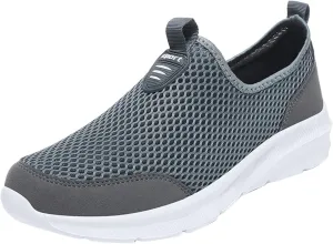 Womens Slip On Walking Shoes Non Slip Running Shoes Walking Shoes Women Slip On White Casual Shoes High Top Sneakers Waterproof Tennis Shoe Casual Loafers