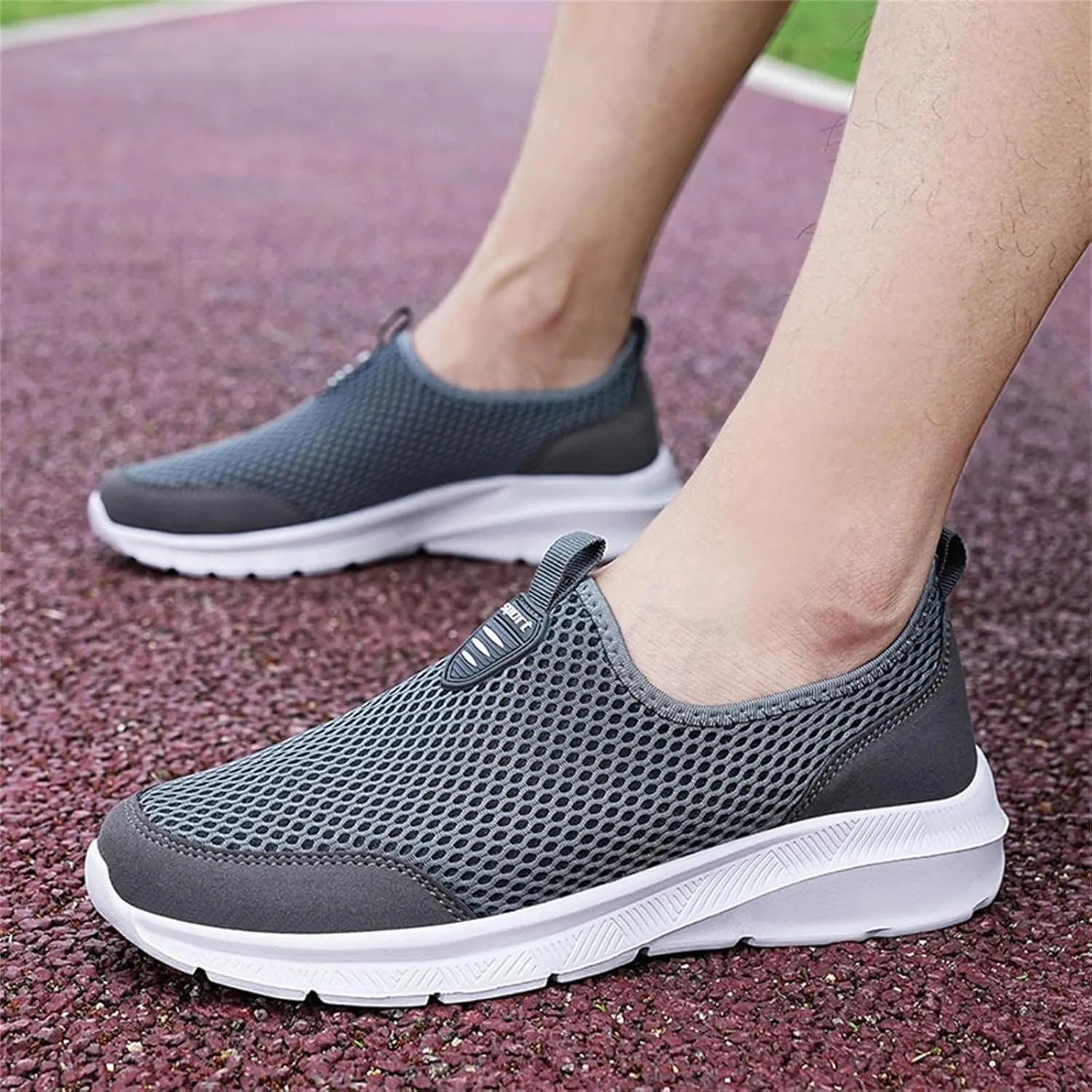 Womens Slip On Walking Shoes Non Slip Running Shoes Walking Shoes Women Slip On White Casual Shoes High Top Sneakers Waterproof Tennis Shoe Casual Loafers