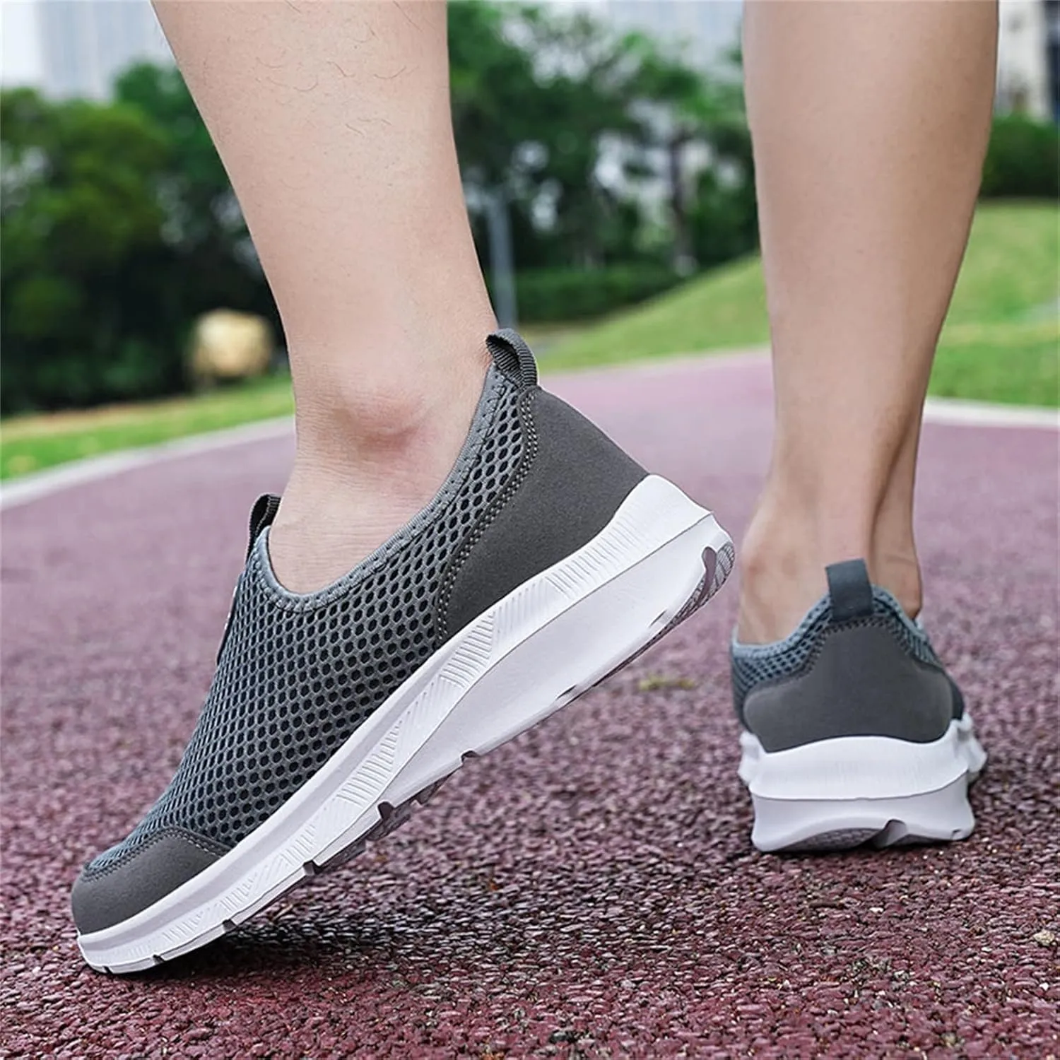 Womens Slip On Walking Shoes Non Slip Running Shoes Walking Shoes Women Slip On White Casual Shoes High Top Sneakers Waterproof Tennis Shoe Casual Loafers