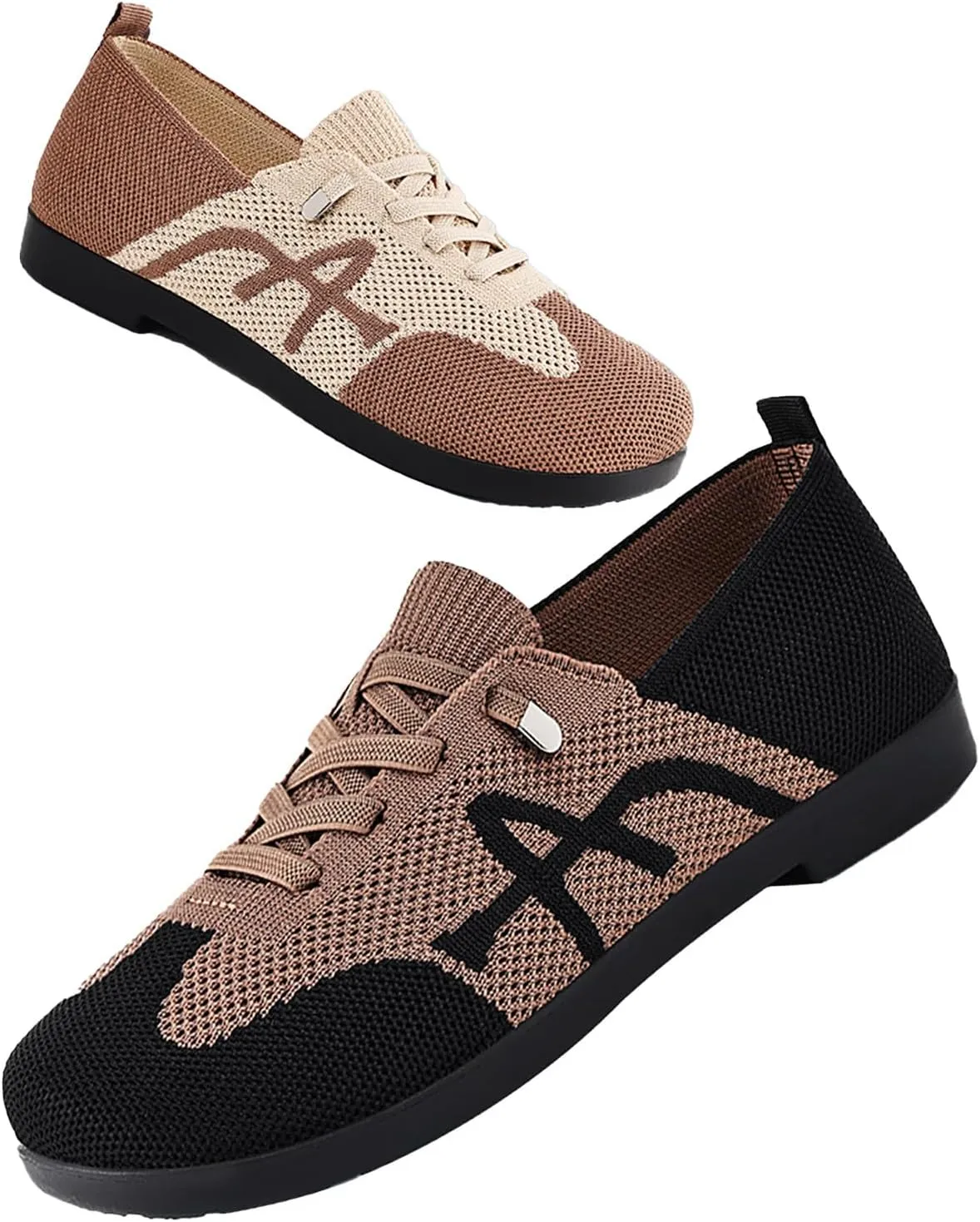 Women's Splendor Knit Flat with  Memory Foam, Wide Widths Available Kick Socks