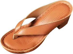 Womens Summer Slipper PU Leather Comfort Mules Outdoor Beach Shoes Vintage Slip Wedge Flowers Clogs Sandals: Comfortable Arch Support Flats Closed Toe Wide Width Mesh Slippers Sandals