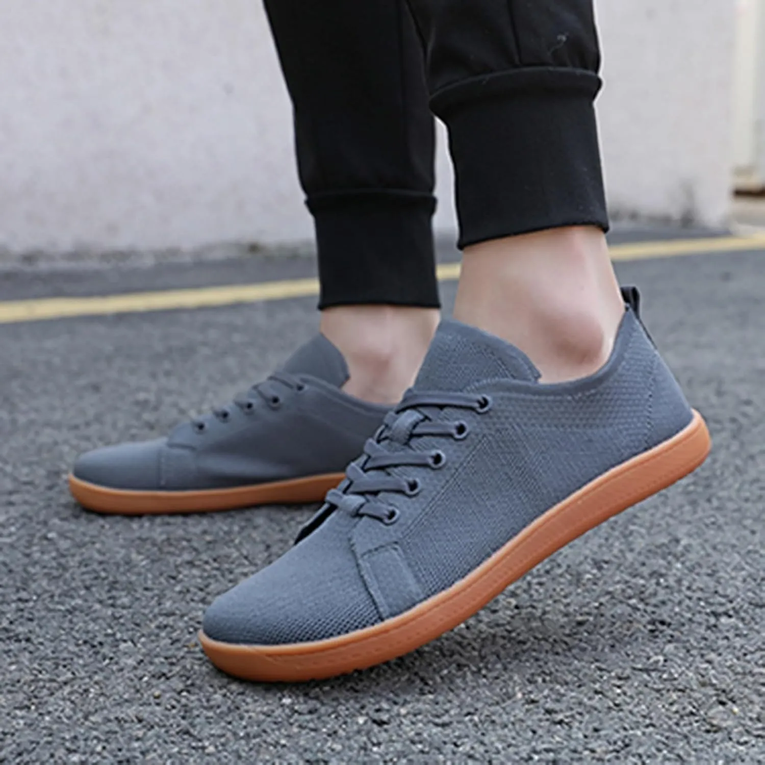 Womens Walking Shoes Men Elderly Casual Comfort Walking Shoe Safety Flats Non-Slip Hook and Loop Sneakers