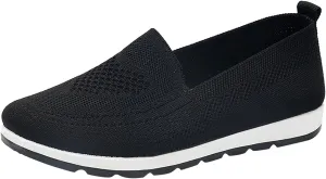 Womens Walking Shoes Slip On Lightweight Sneakers Comfortable Breathable No Slip Tennis Running Workout Shoes