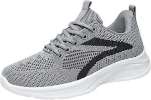 Womens Walking Tennis Shoes Lightweight Soft Sole Non Slip Sports Sneakers Breathable Running Tennis Shoes