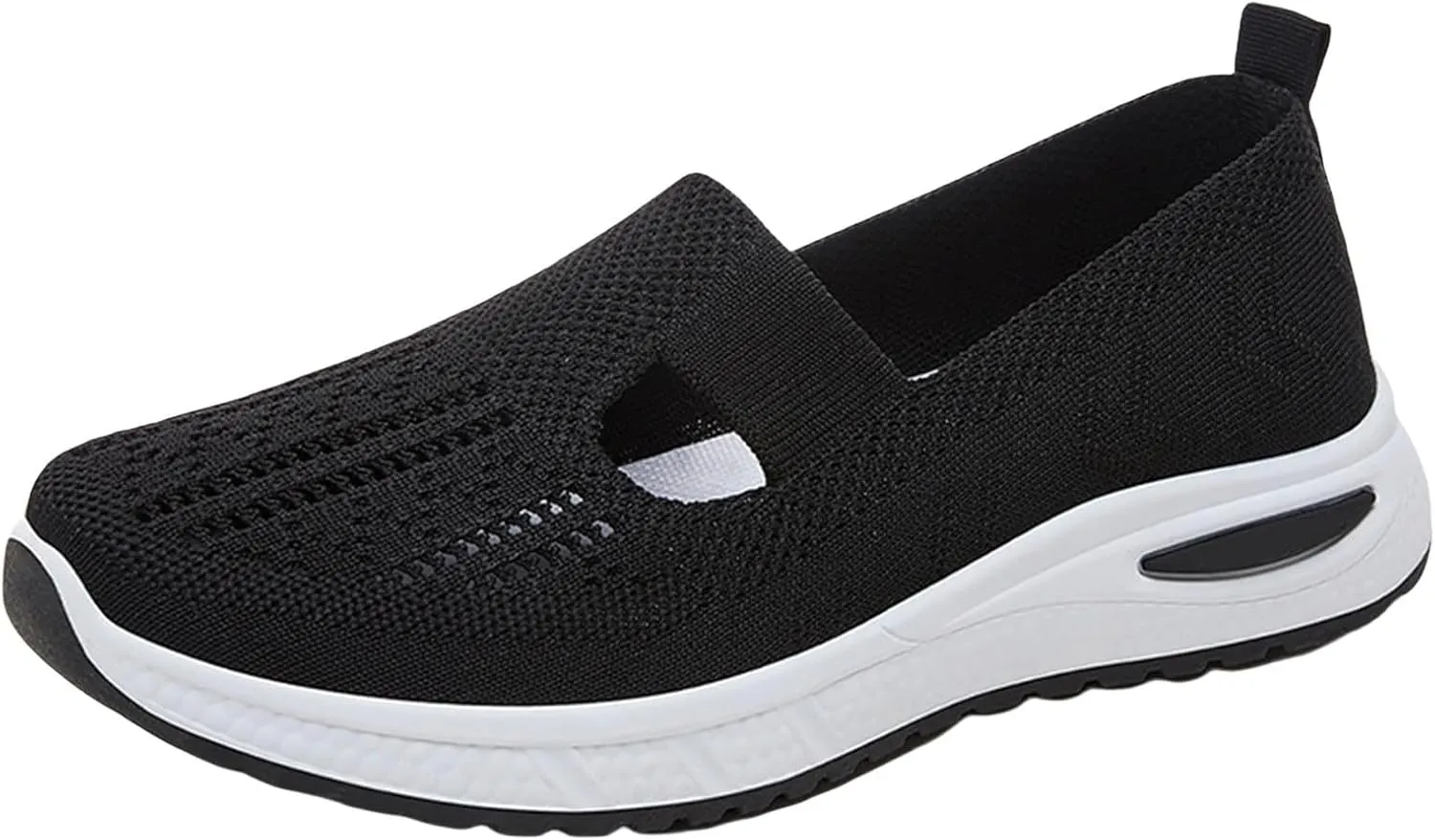 Women's Woven Orthopedic Breathable Soft Shoes Womens Running Shoes Wide Feet Men's Casual Dress Shoes Slip On Sneakers Platform Tennis Shoe Loafers Casual Slip On
