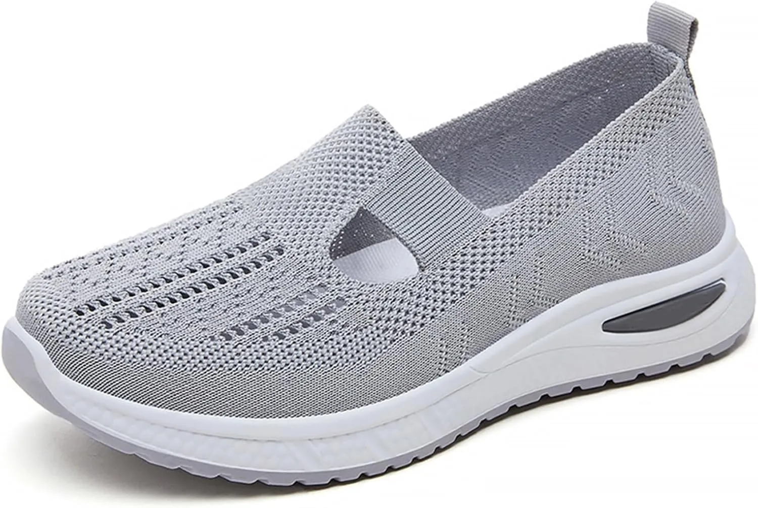 Women's Woven Orthopedic Breathable Soft Shoes Womens Tennis Shoes Mesh Slip On Shoes Casual Platform Sneakers Waterproof Tennis Shoe Loafers Casual Slip On
