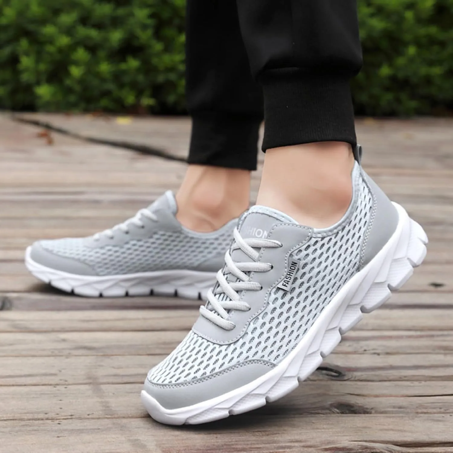 Workout Athletic Sport Shoes for Men Breathable Casual Comfortable Walking Sneaker Men's Business Casual Shoes