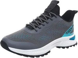 Workout Athletic Sport Shoes for Men Lightweight Sport Gym Jogging Walking Sneaker Elastic Fly Woven Mesh Shoes