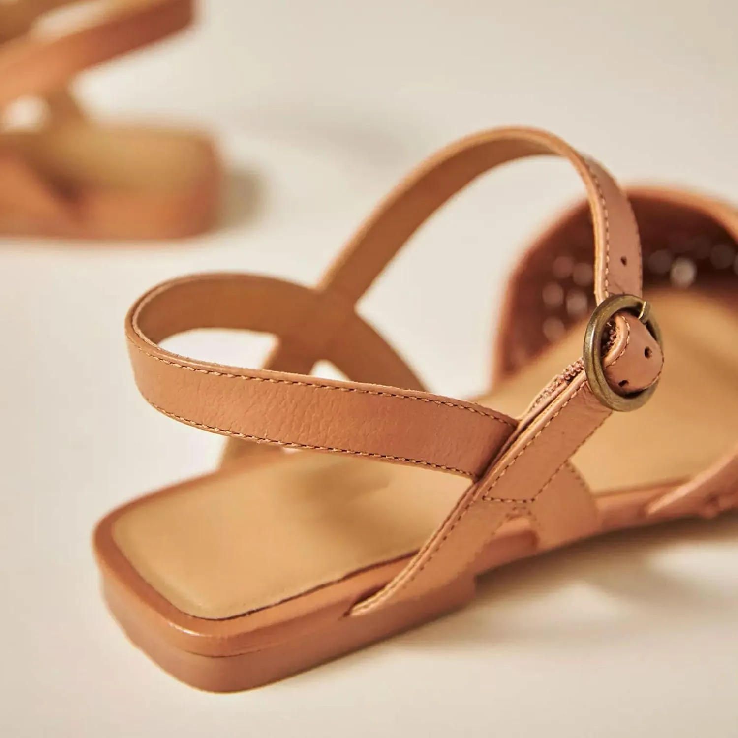 Woven Slingback Flats for Women Stylish and Breathable Sandals with Pointed Toe Design Comfortable and Elegant