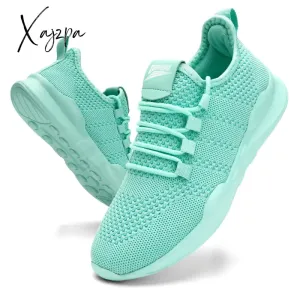 Xajzpa - Woman Shoes Lac-up Men Casual Shoes Lightweight Tenis Walking Solid Sneakers Comfortable Breathable masculino Zapatillas Hombre